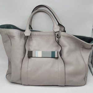 Longchamp 3D Top Handle M Satchel Grey Gray